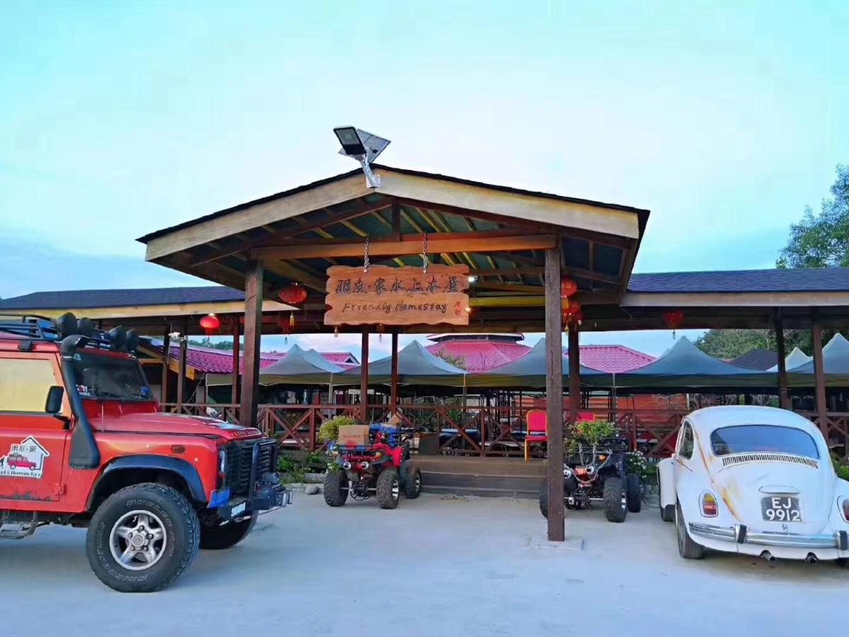 Gayang Friendly Water House Homestay Kota Kinabalu Exteriör bild